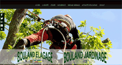 Desktop Screenshot of bouland-elagage.com