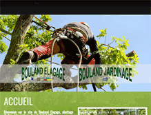 Tablet Screenshot of bouland-elagage.com